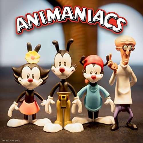Super7 Animaniacs Dr. Scratchansniff 3.75 in Reaction Figure